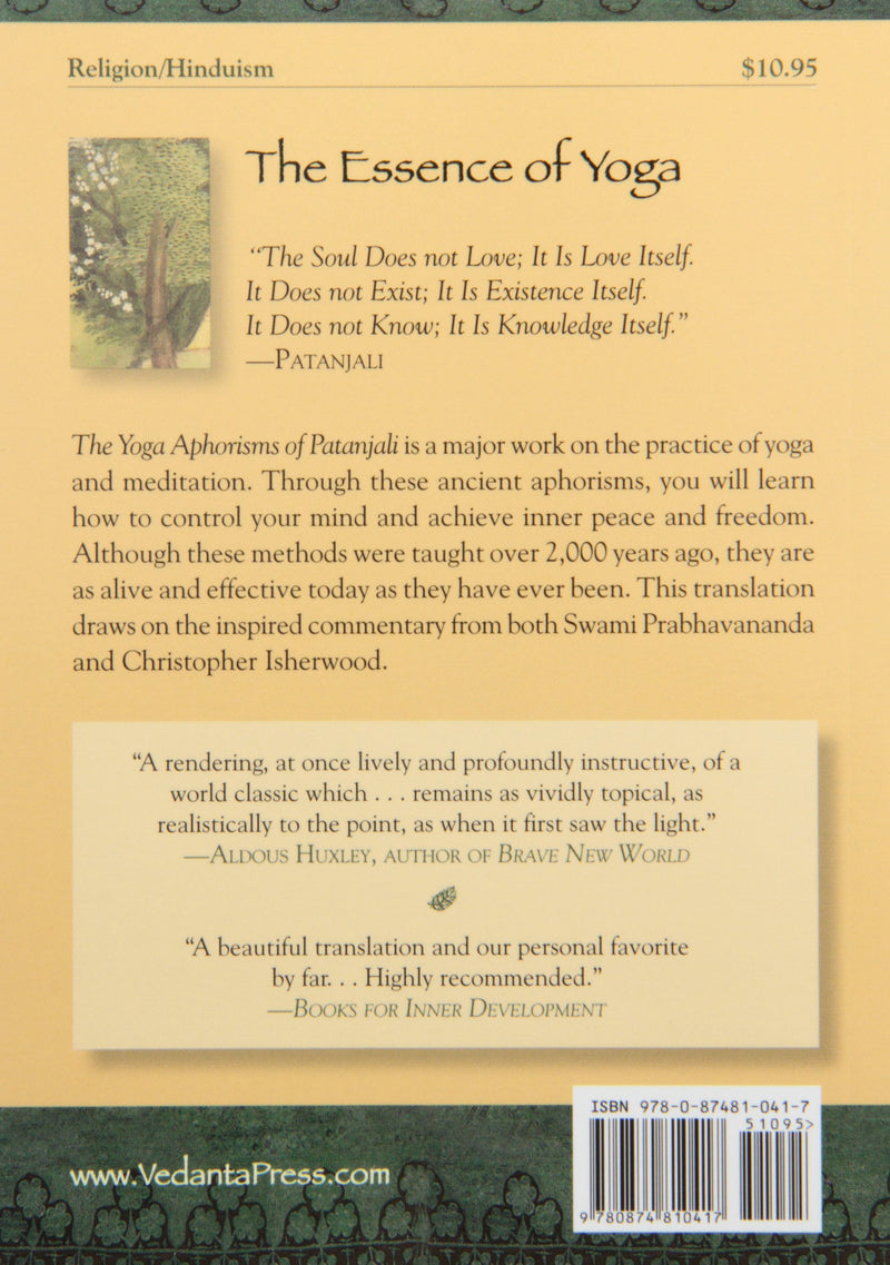 How to Know God: The Yoga Aphorisms of Patanjali,Used
