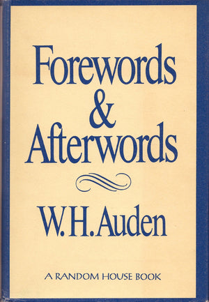 Forewords And Afterwords,Used