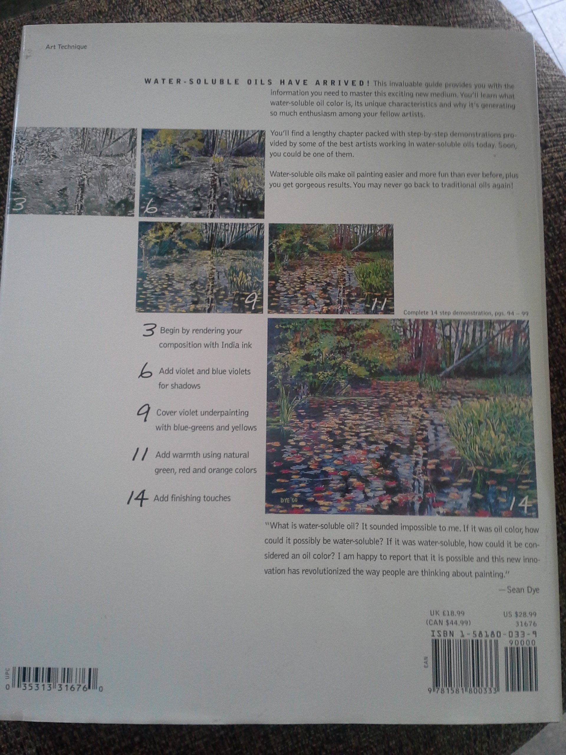 Painting With Water Soluble Oils,New