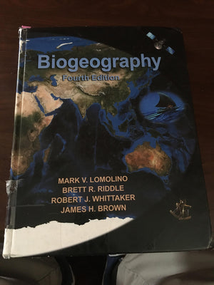 Biogeography,Used