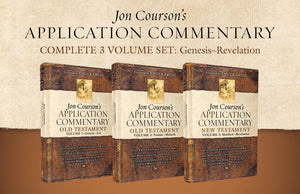 Jon Courson's Application Commentary, Complete 3Volume Set: Genesis  Revelation,Used