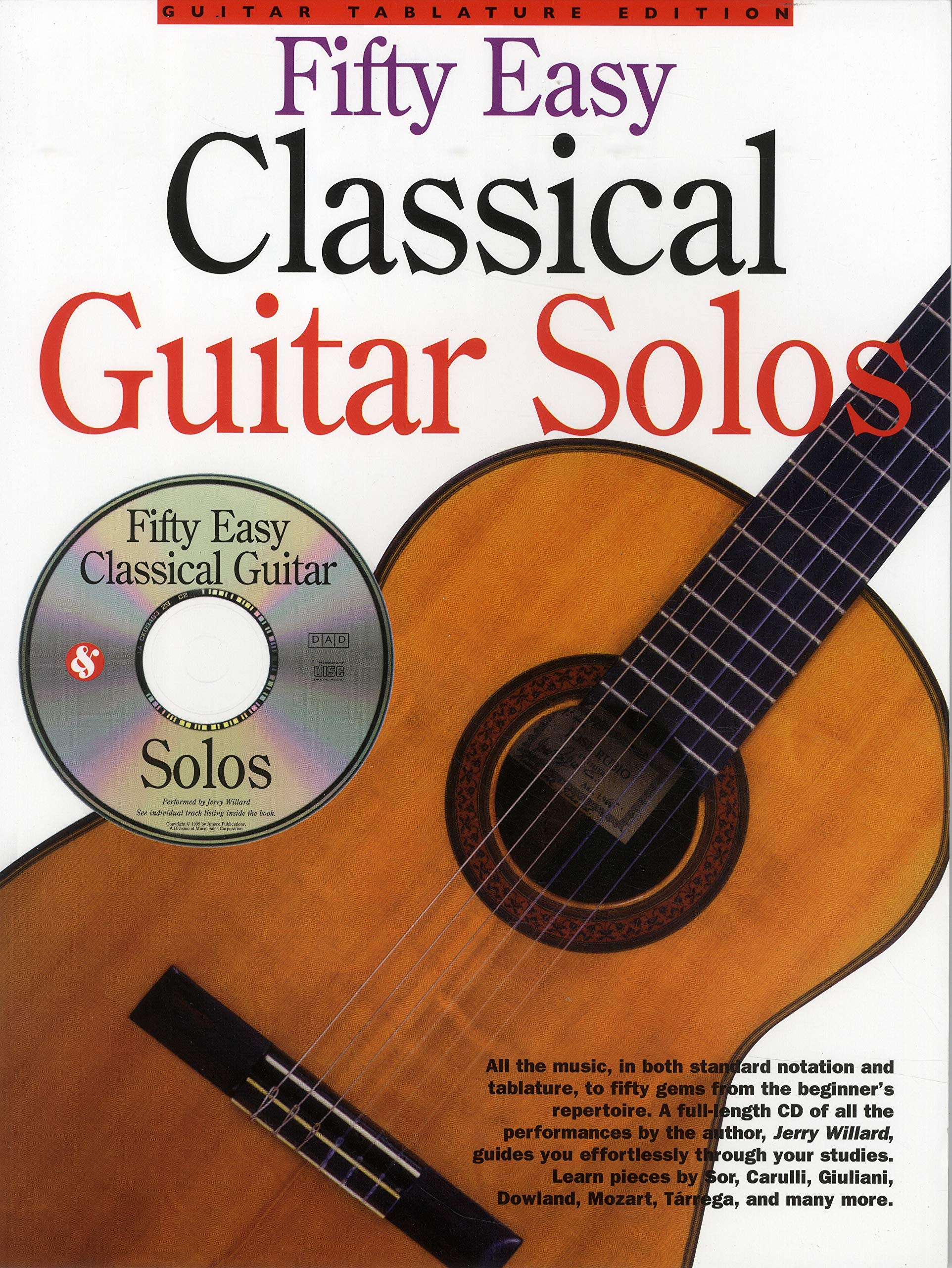 50 Easy Classical Guitar Solos,Used