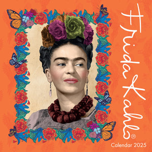 Frida Kahlo Mini Wall Calendar 2025 (Art Calendar),New