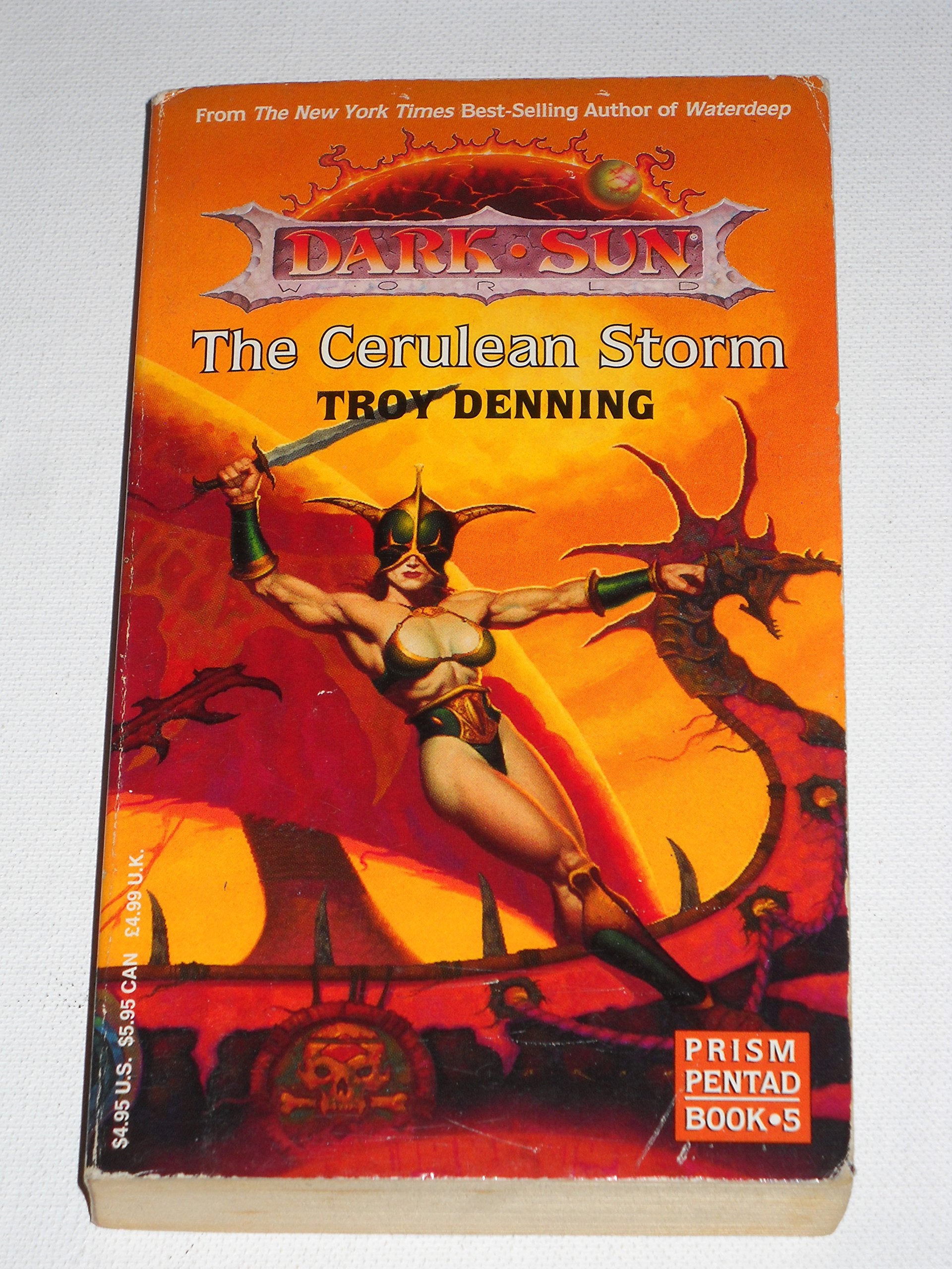 The Cerulean Storm (Dark Sun: Prism Pentad, Book 5),Used