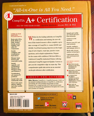 Comptia A+ Certification Allinone Exam Guide, 8Th Edition (Exams 220801 & 220802)