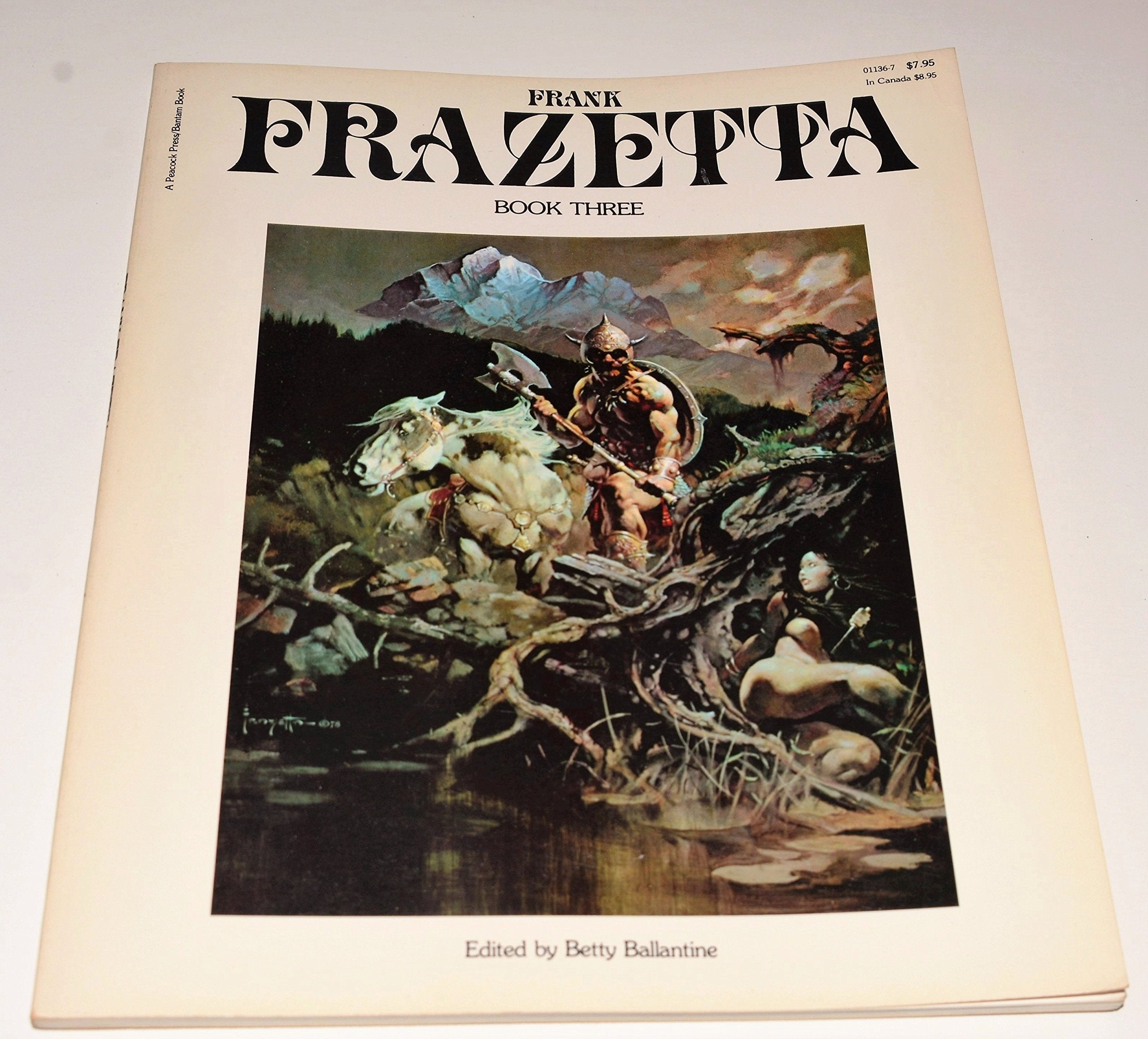 Frank Frazetta Book Three,Used