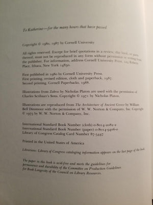 The Archaeology of Greece: An Introduction  Revised Edition 1987,Used