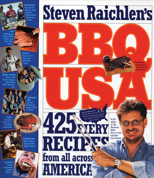 Bbq Usa: 425 Fiery Recipes From All Across America,New