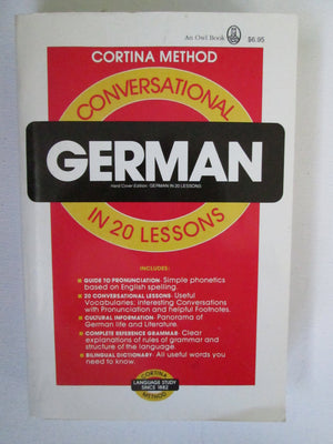 Conversational German in 20 Lessons (German Edition),Used