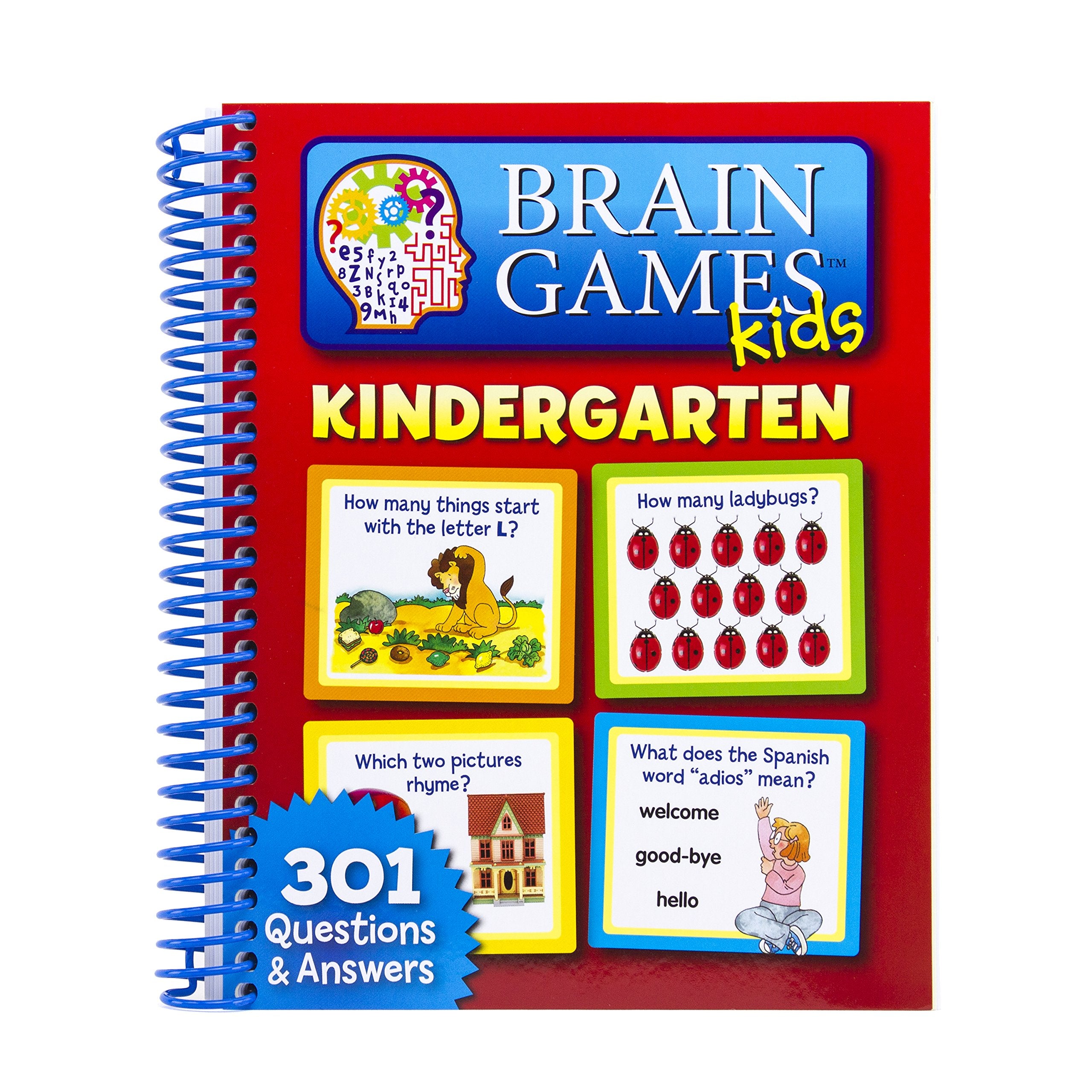 Brain Games Kids: Kindergarten 9781450800532,New