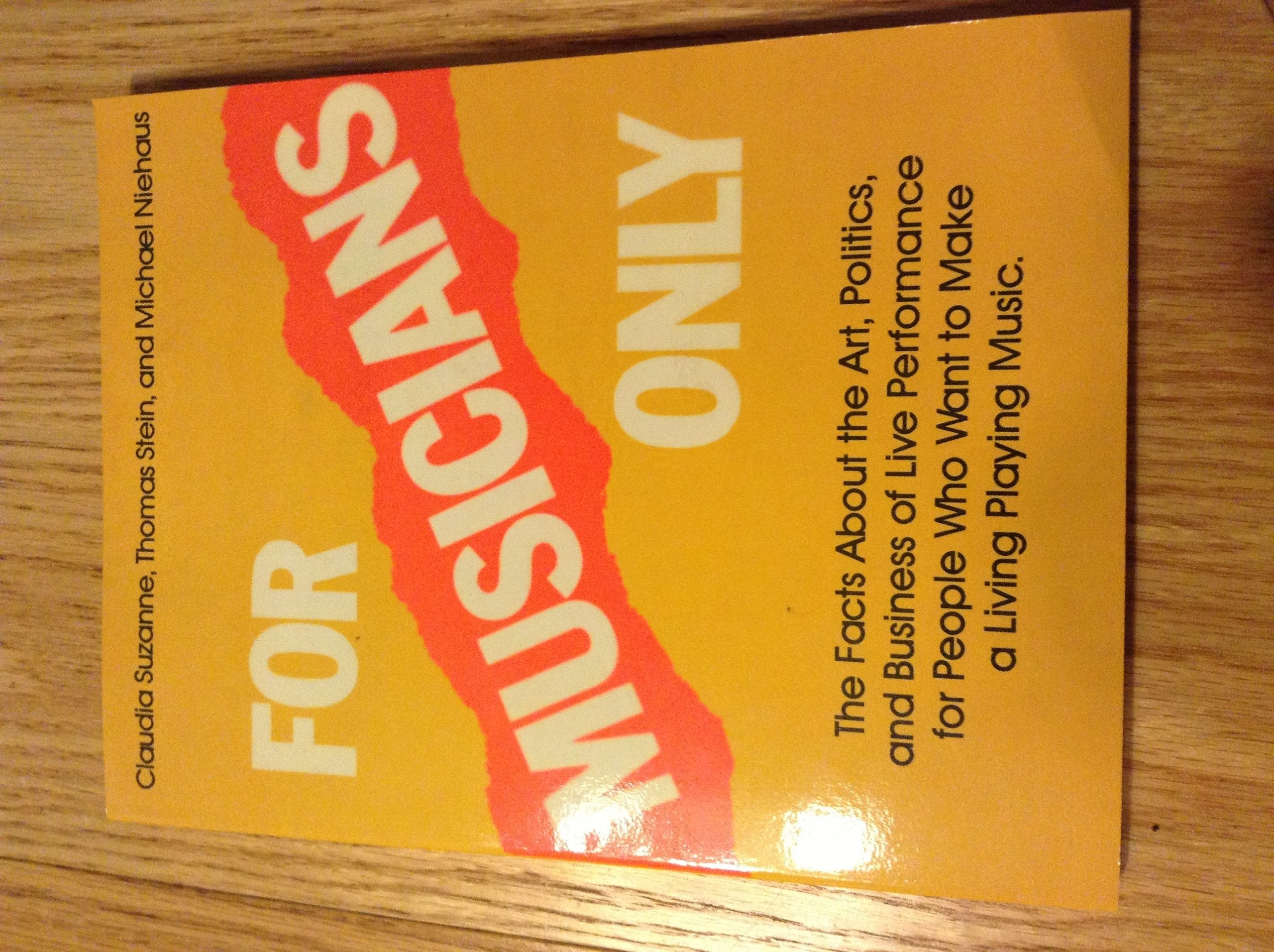 For Musicians Only (Billboard Books),Used