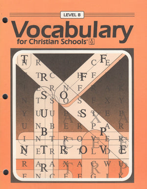 Vocabulary for Christian schools: LEVEL B,Used