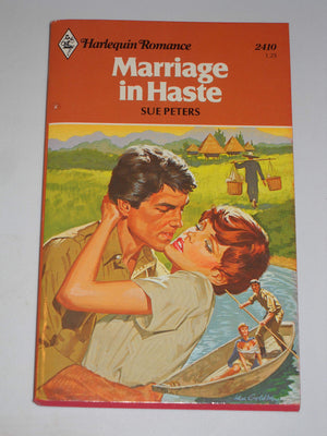 Marriage in Haste (Harlequin Romance #2410),Used