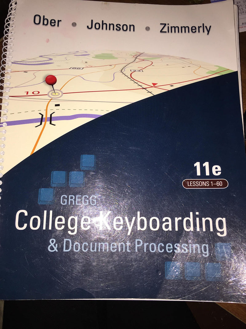 Gregg College Keyboarding & Document Processing: Lessons 160,Used