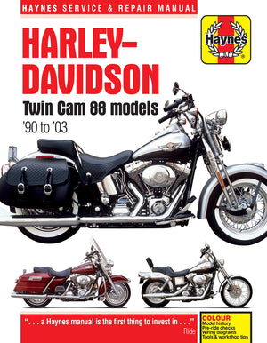 HarleyDavidson Twin Cam 88, 96 & 103 Models (99  10) Haynes Manual (Paperback),Used