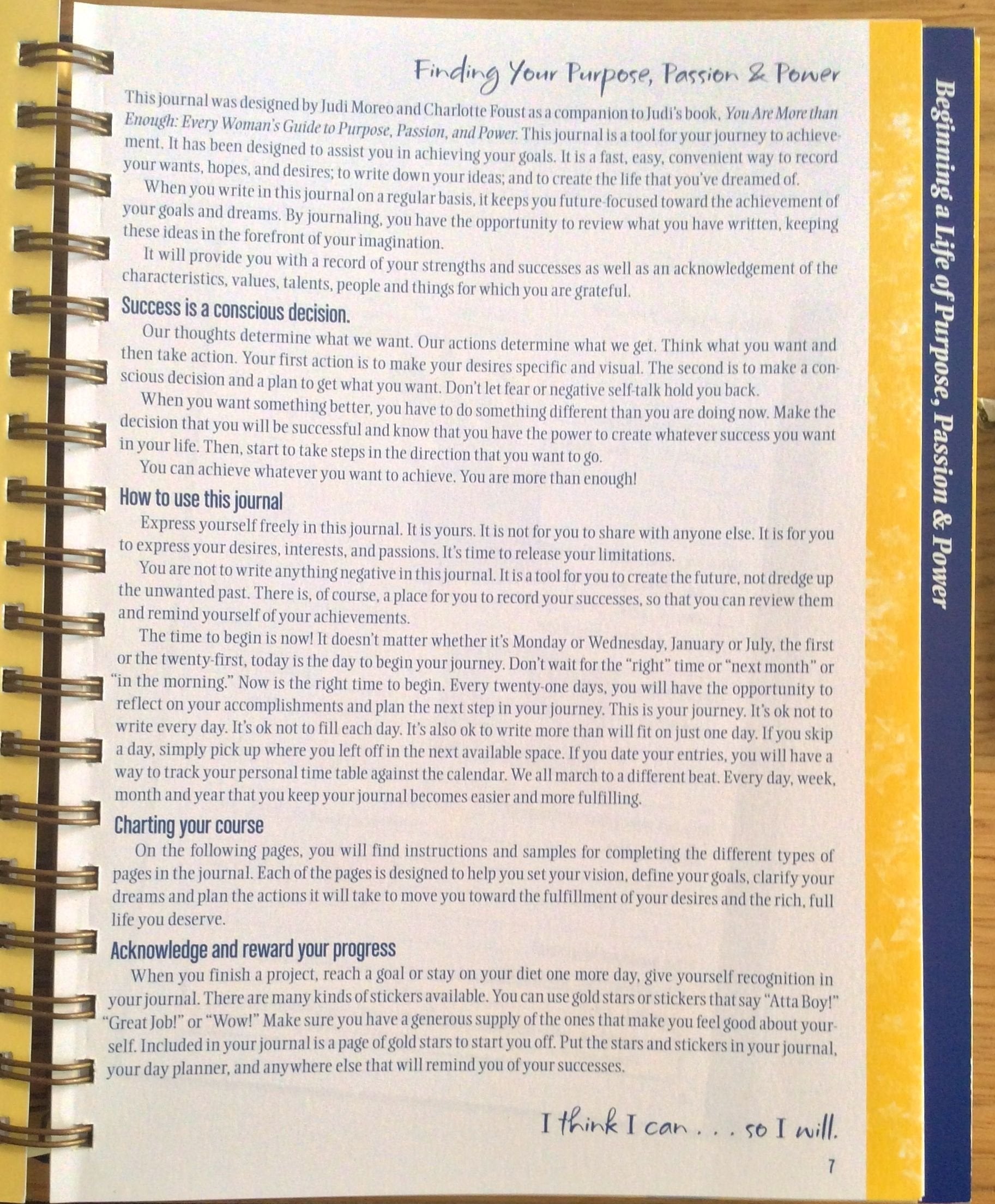 Becoming Journal,Used