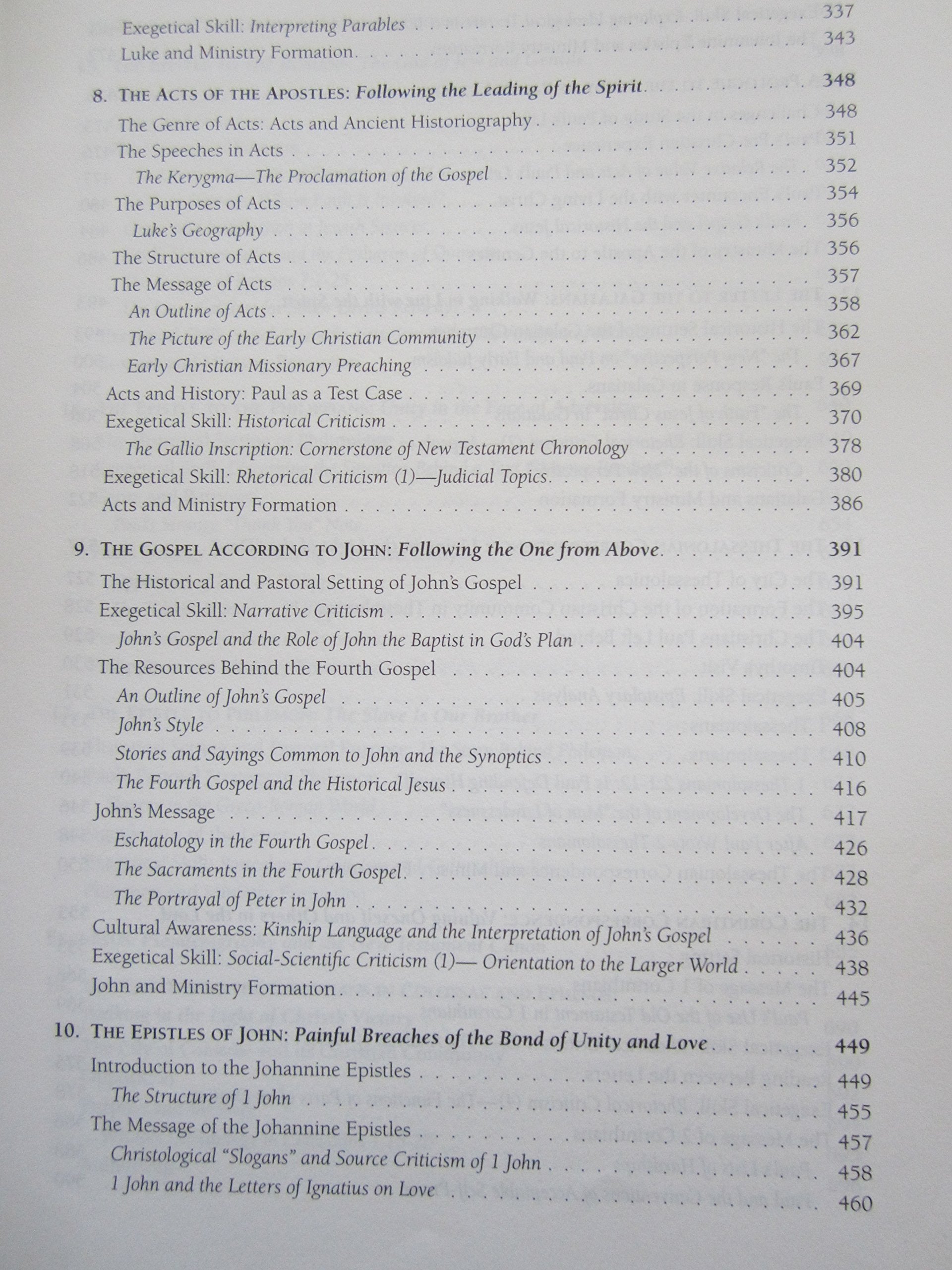 An Introduction To The New Testament: Contexts, Methods & Ministry Formation