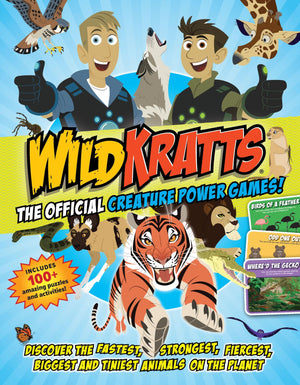 Wild Kratts: The OFFICIAL Creature Power Games!: Discover the fastest, strongest, fiercest, biggest and tiniest animals on the p,New