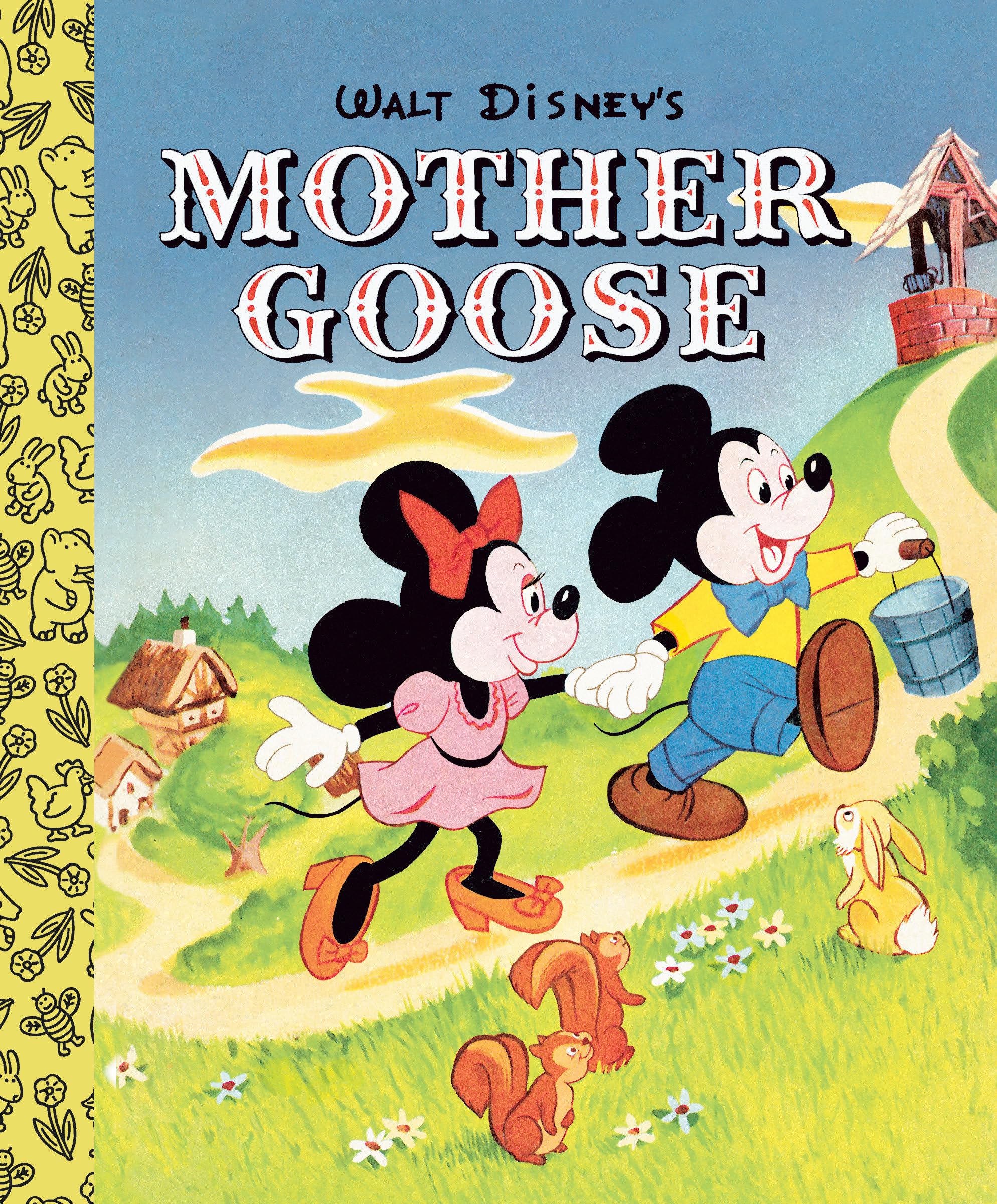 Walt Disney'S Mother Goose Little Golden Board Book (Disney Classic) (Little Golden Book),New