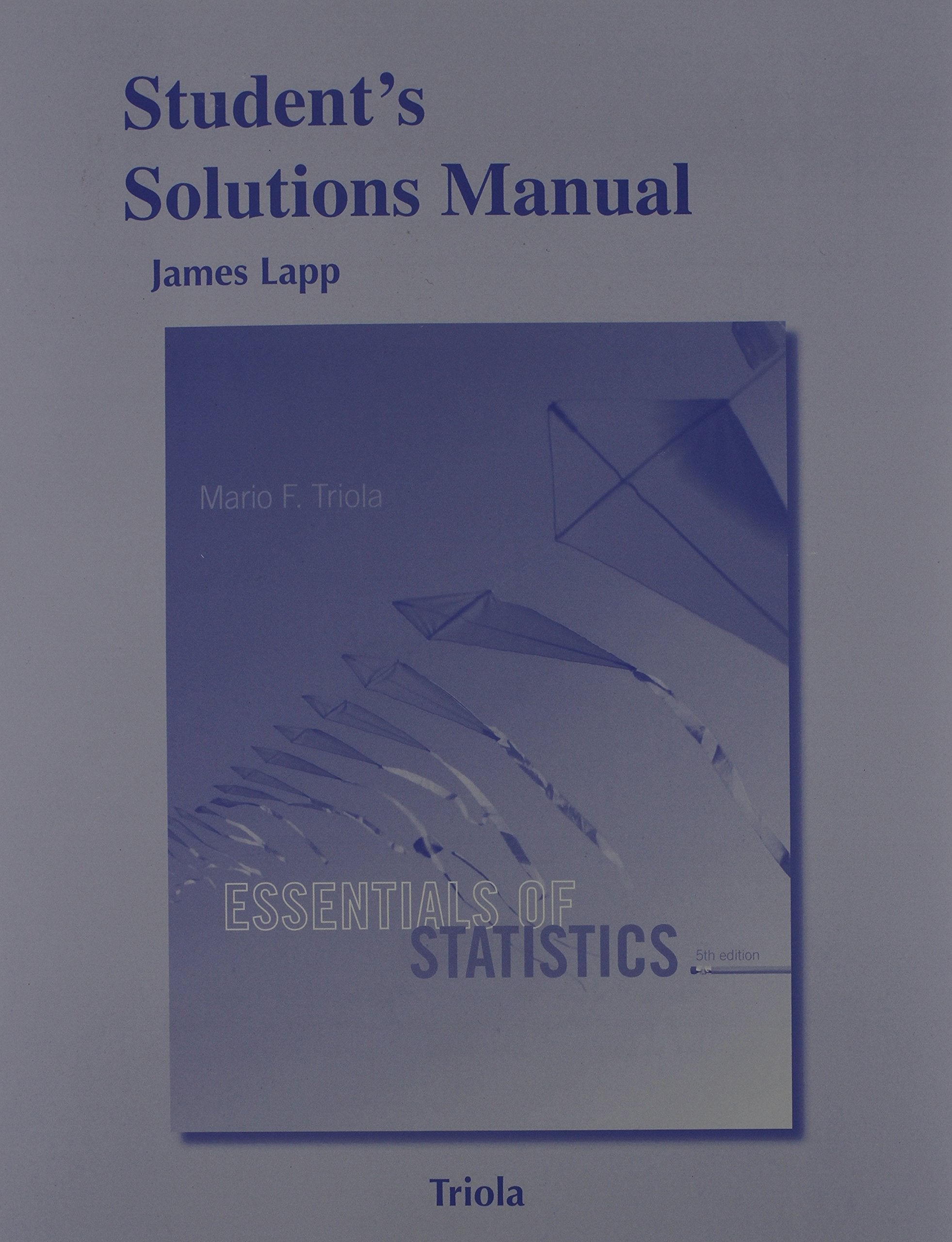 Student's Solutions Manual for Essentials of Statistics,Used