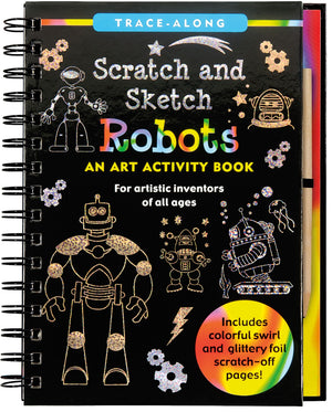 Scratch and Sketch Robots  Trace Along (Scratch & Sketch),Used