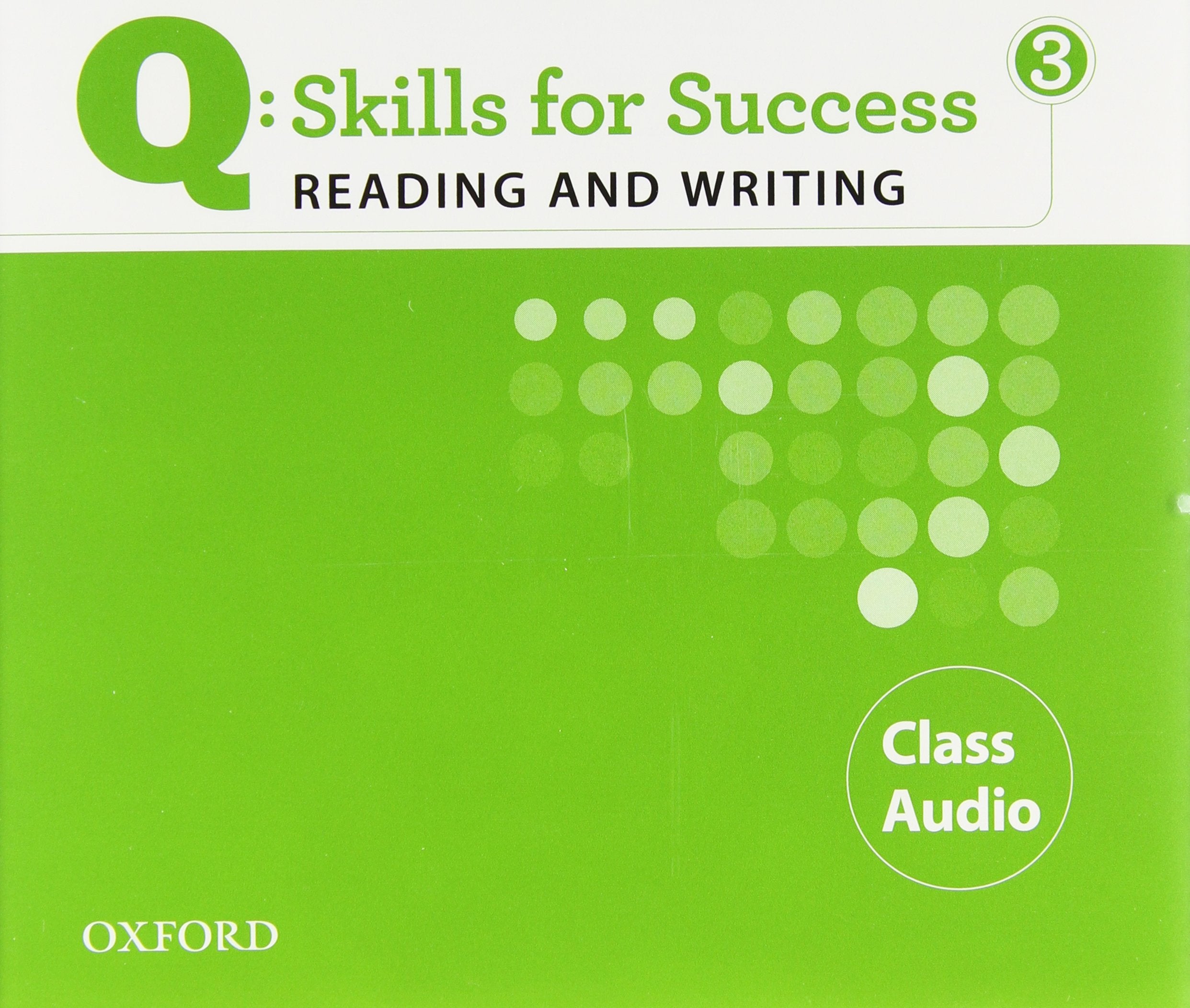 Q: Skills for Success 3 Reading & Writing Class Audio,Used