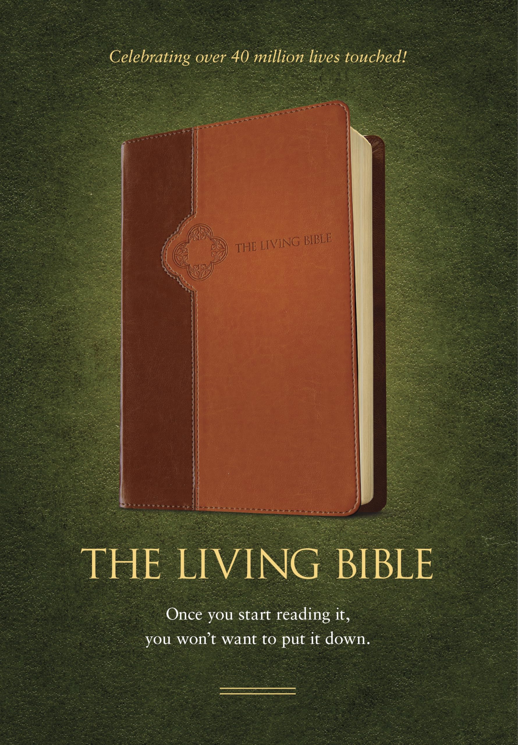 The Living Bible, TuTone (LeatherLike),Used