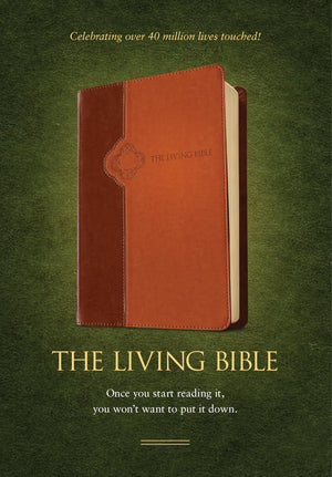 The Living Bible, TuTone (LeatherLike),Used