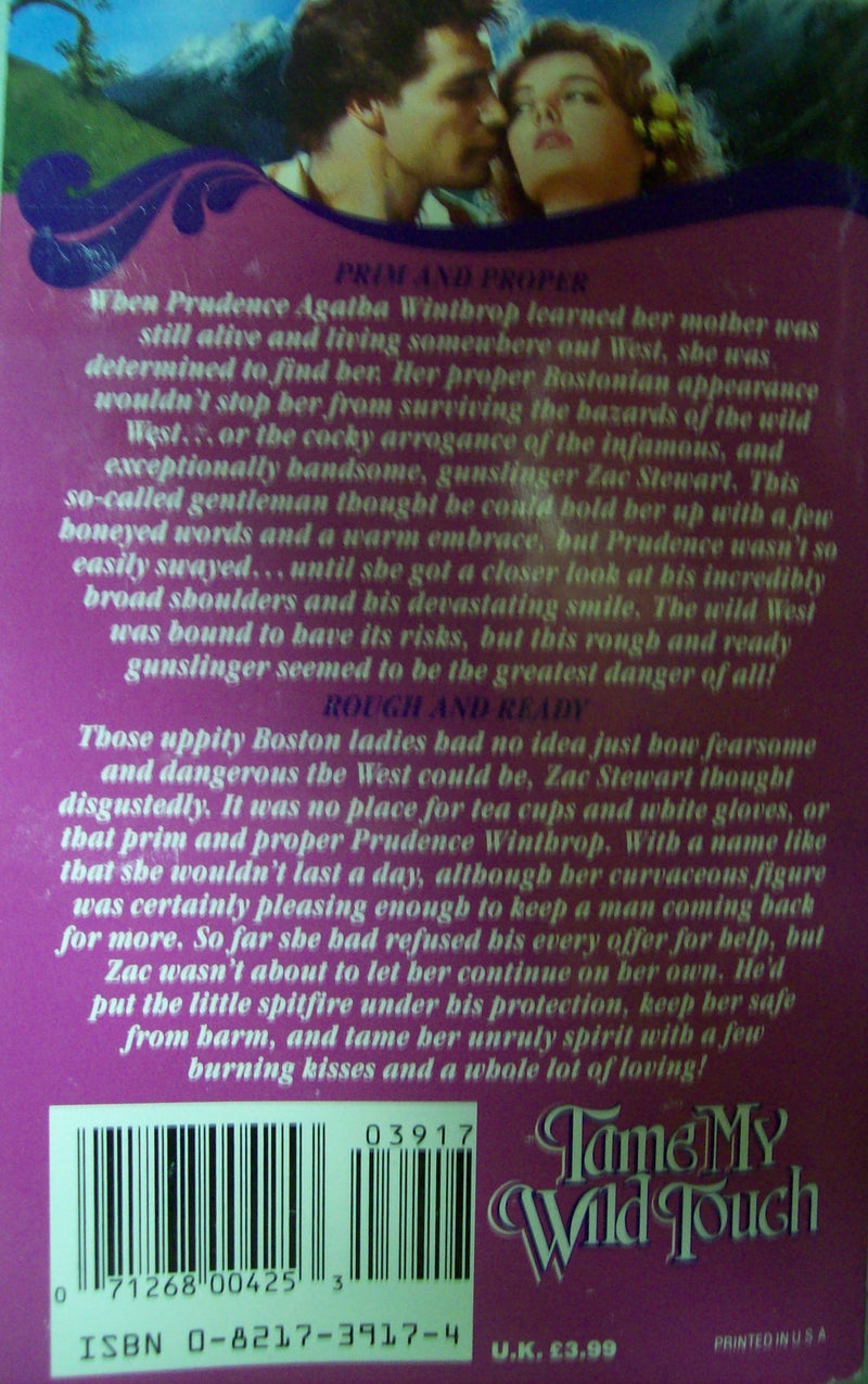Tame My Wild Touch (Heartfire Romance),Used