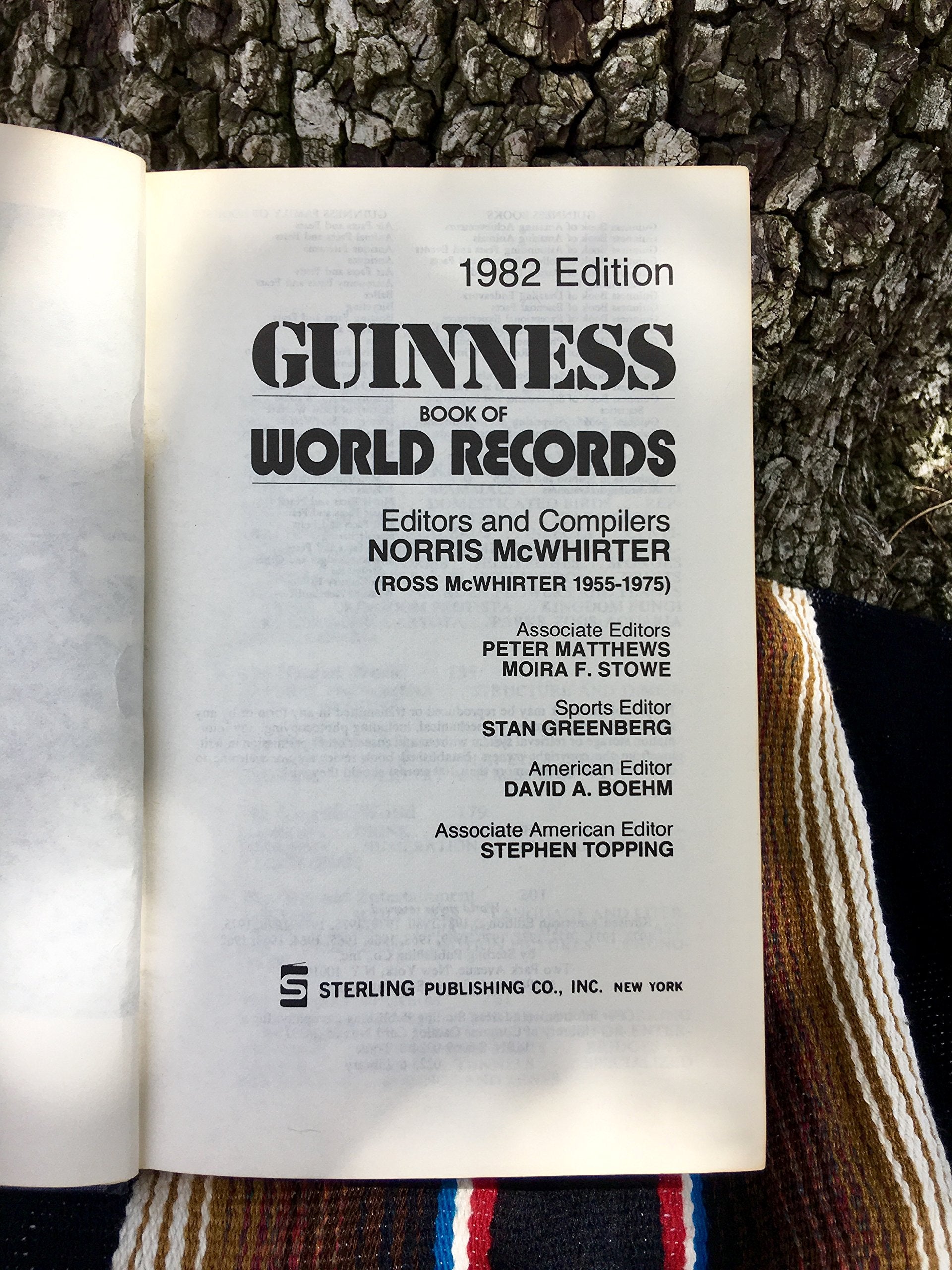 Guinness Book Of Records: 1982 Edition