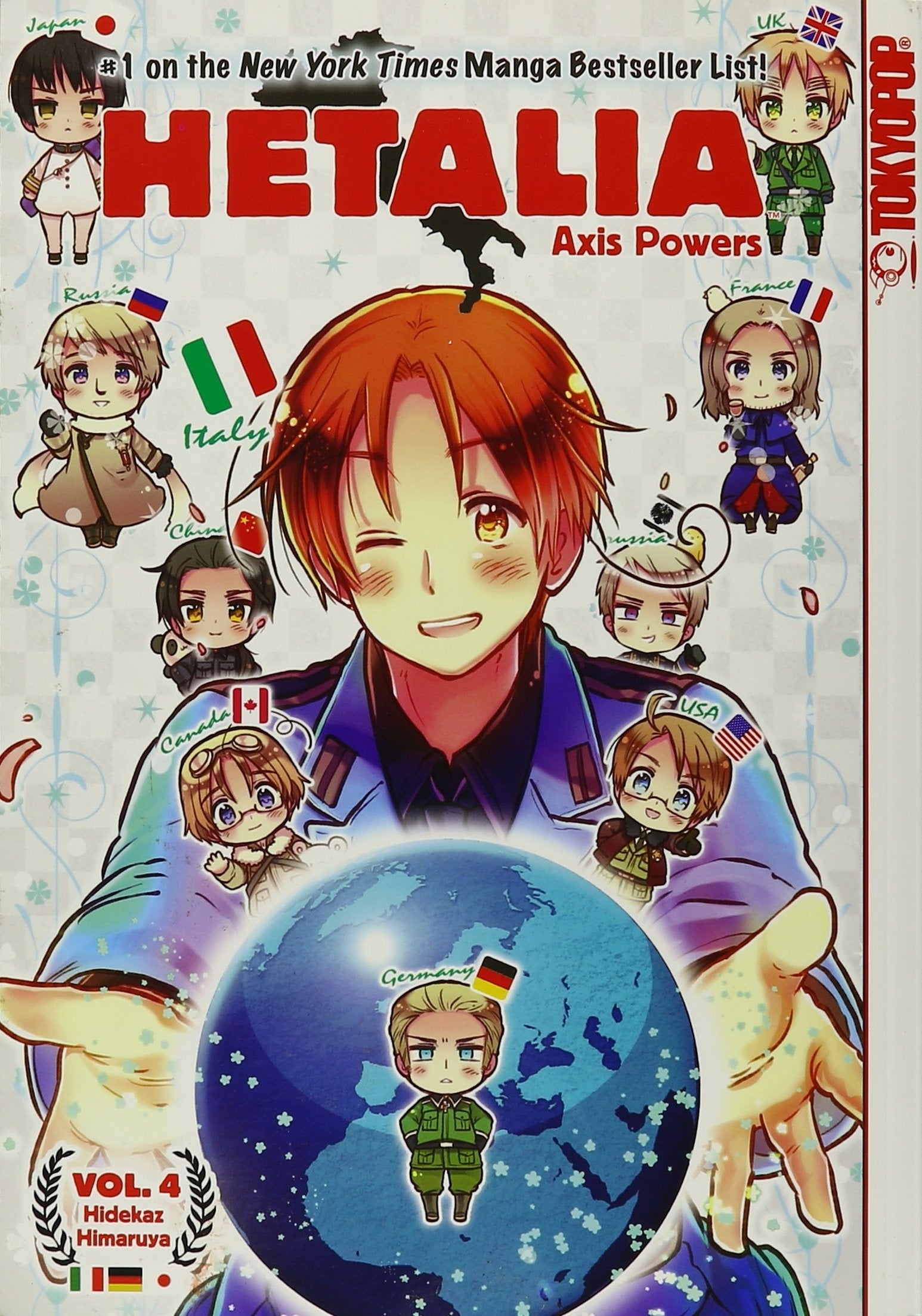 Hetalia Axis Powers Graphic Novel 4,Used