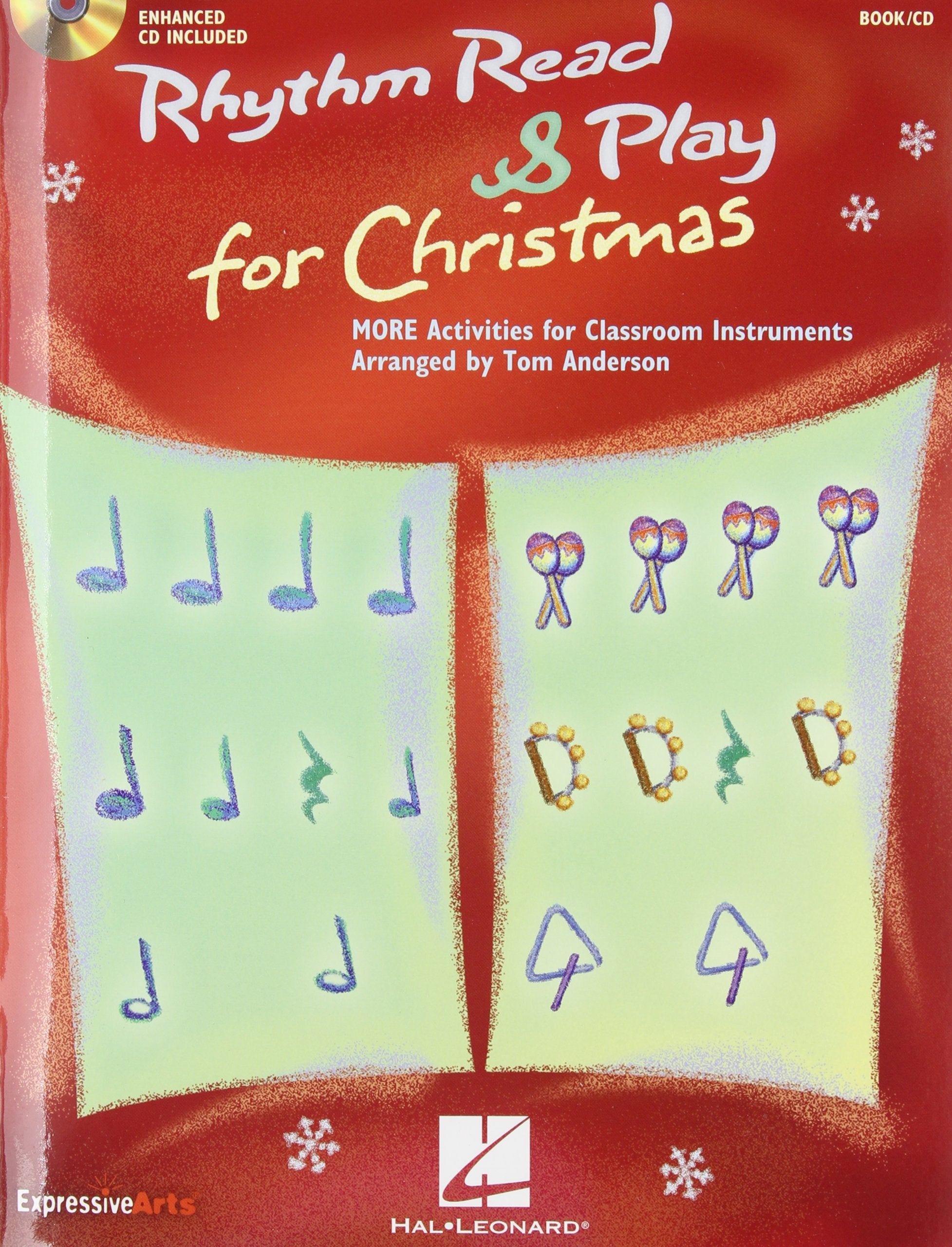 Rhythm Read & Play for Christmas: MORE Activities for Classroom Instruments (Expressive Art (Choral)),Used