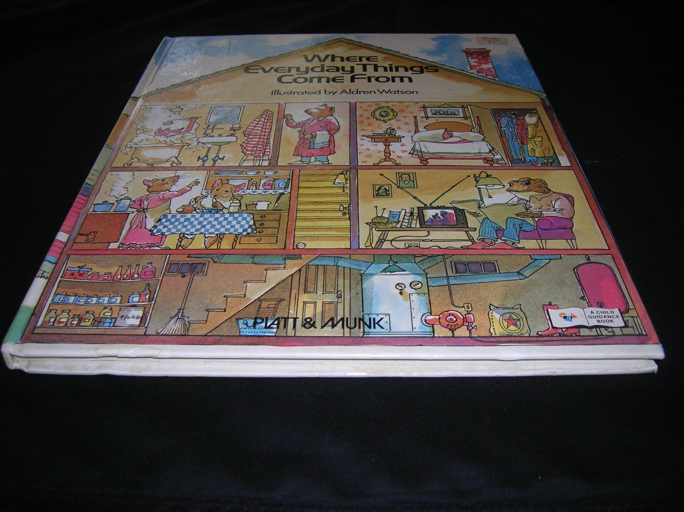 Where everyday things come from (A Child guidance book),Used