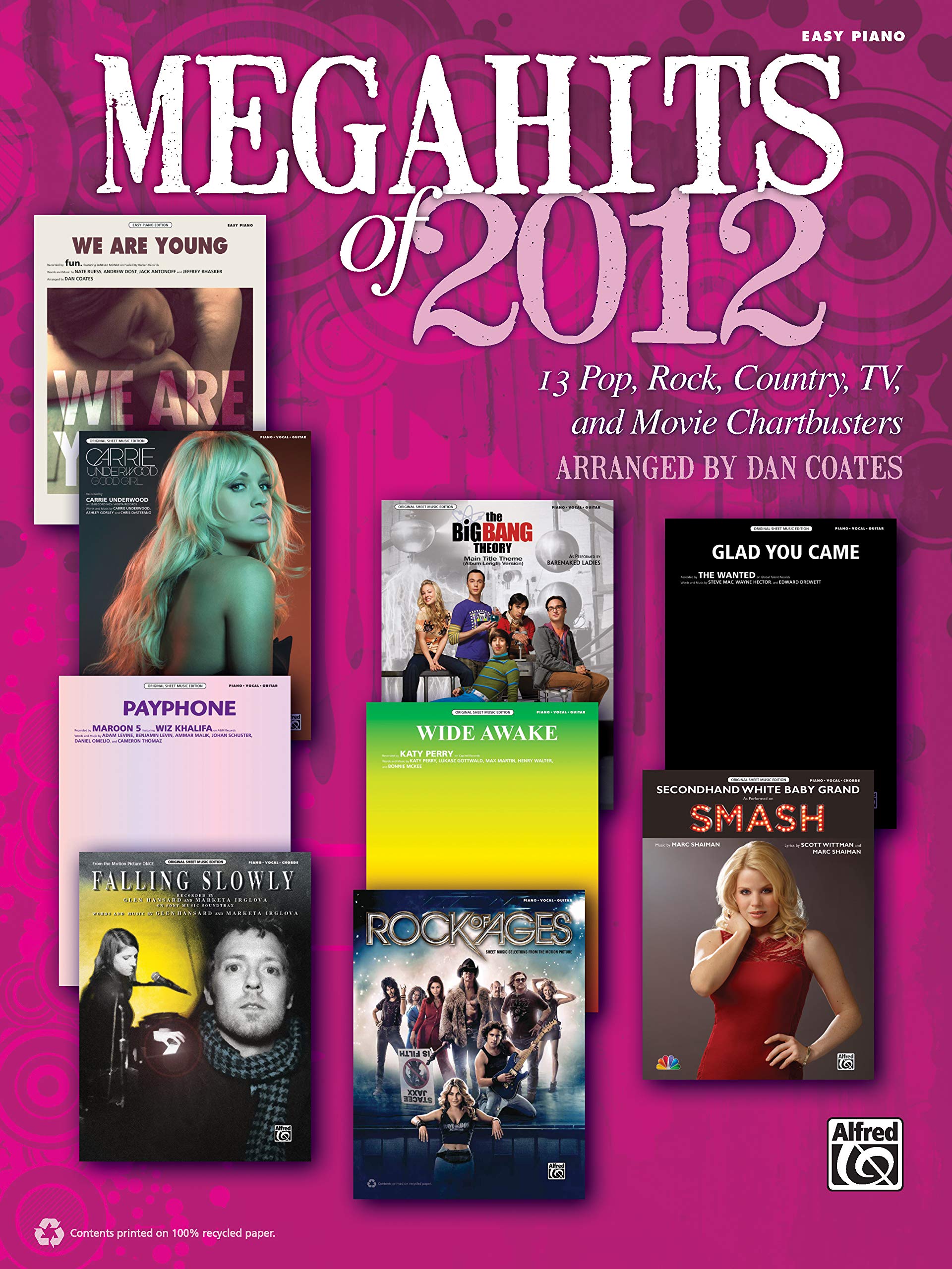 Megahits of 2012: Easy Piano,Used