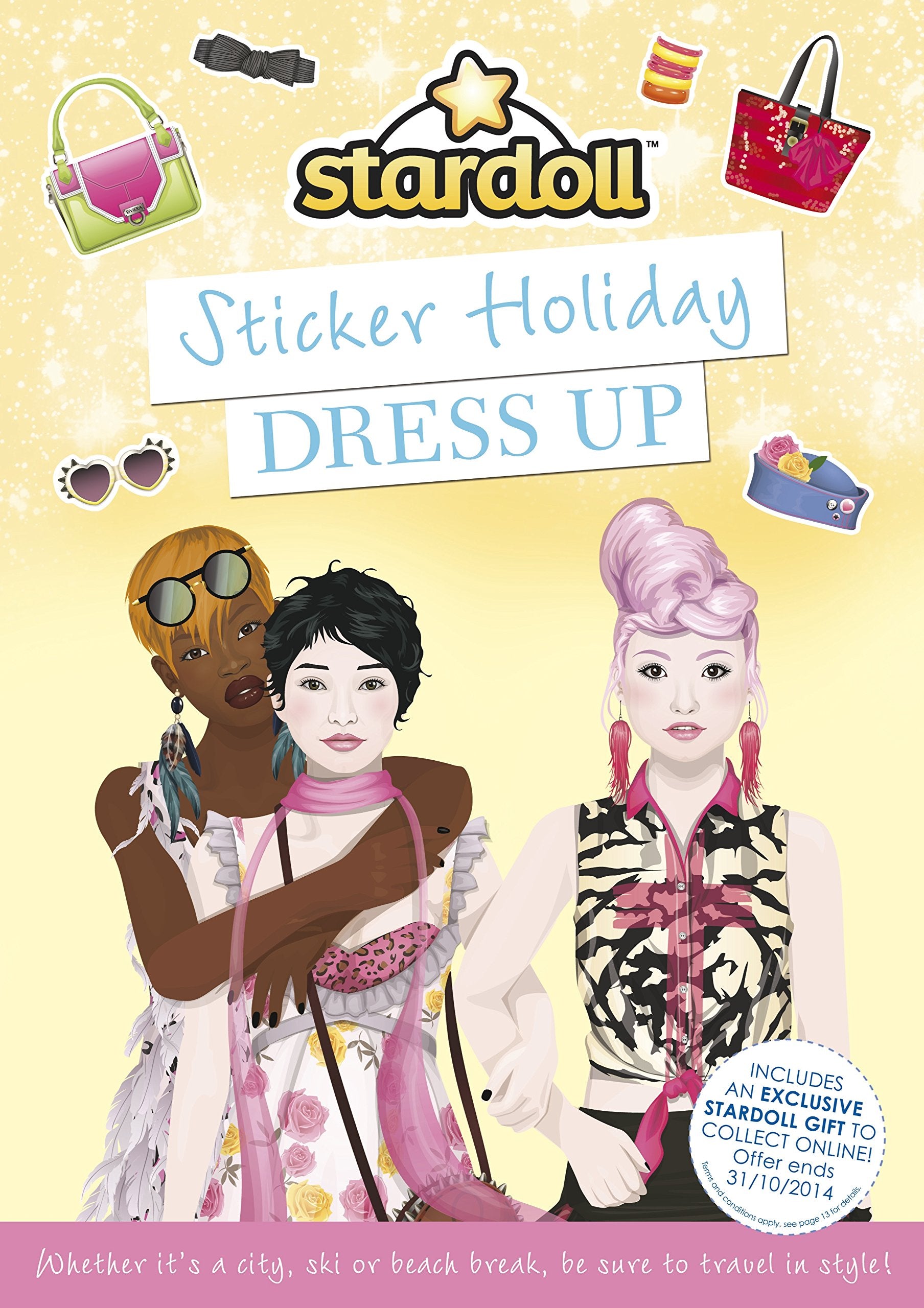 Stardoll: Sticker Holiday Dress Up,Used