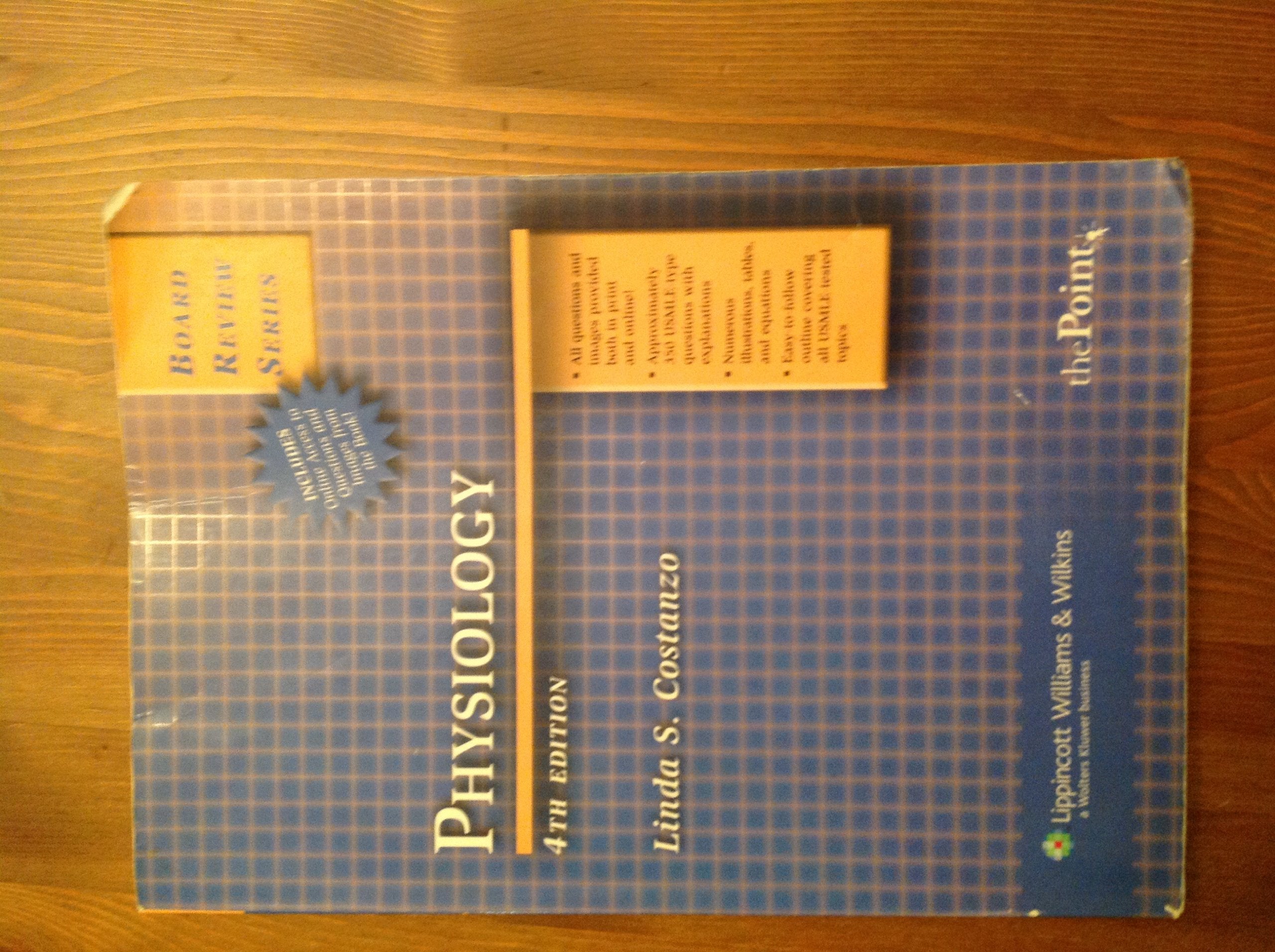 Physiology (Board Review Series),New