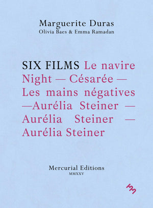 Six Films (Inpatient Press / Mercurial Editions)