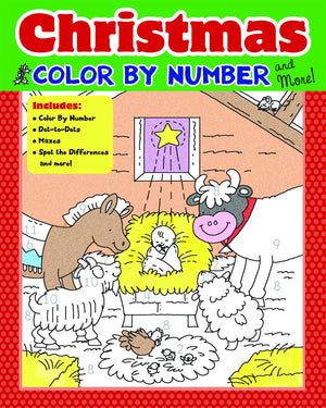 Christmas Color by Number and More!,Used