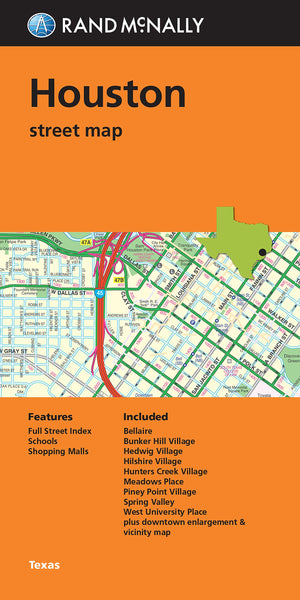 Folded Map: Houston Street Map,Used