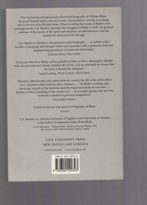 The Stranger From Paradise: A Biography Of William Blake (Paul Mellon Centre For Studies In British Art),New