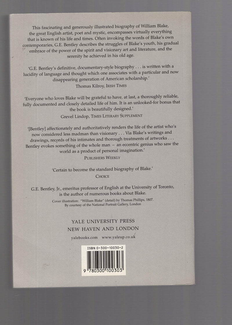 The Stranger From Paradise: A Biography Of William Blake (Paul Mellon Centre For Studies In British Art),New