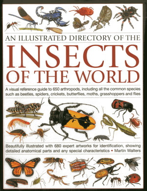 An Illustrated Directory of the Insects of the World: A visual reference guide to 650 arthropods, including all the common insec,Used