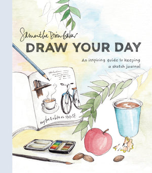 Draw Your Day: An Inspiring Guide To Keeping A Sketch Journal-used