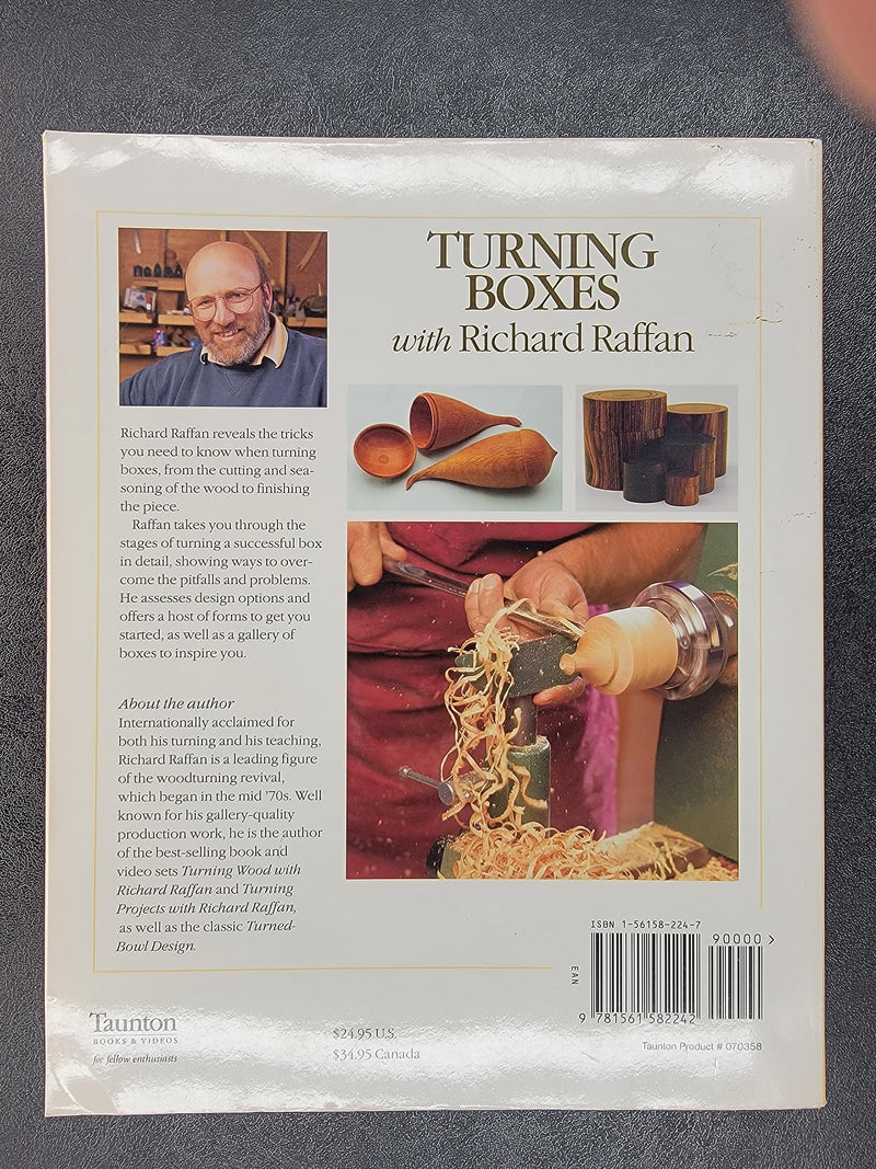 Turning Boxes: Completely Revised and Updated (Fine Woodworking DVD Workshop),Used