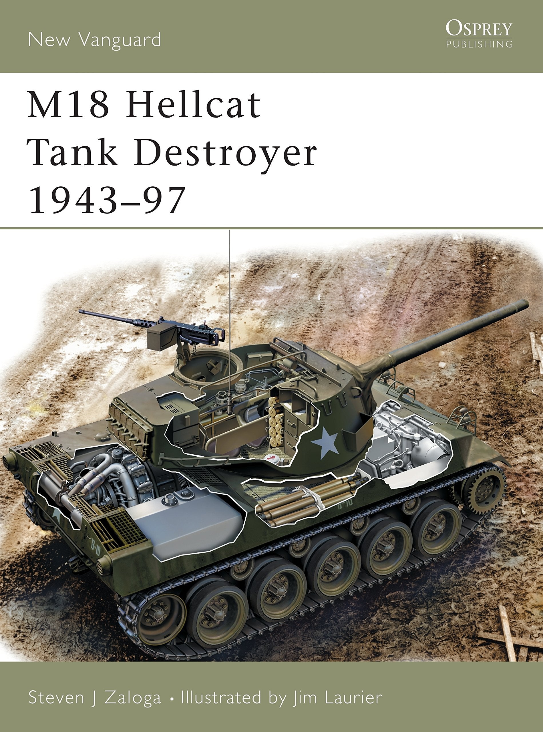 M18 Hellcat Tank Destroyer 194397 (New Vanguard),Used