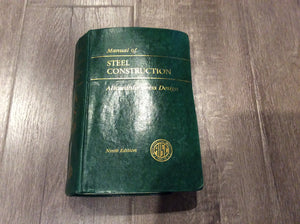 AISC Manual of Steel Construction: Allowable Stress Design (AISC 31689),Used