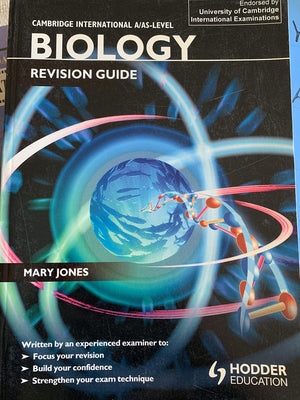 Cambridge International A/ASLevel Biology: Revision Guide,Used