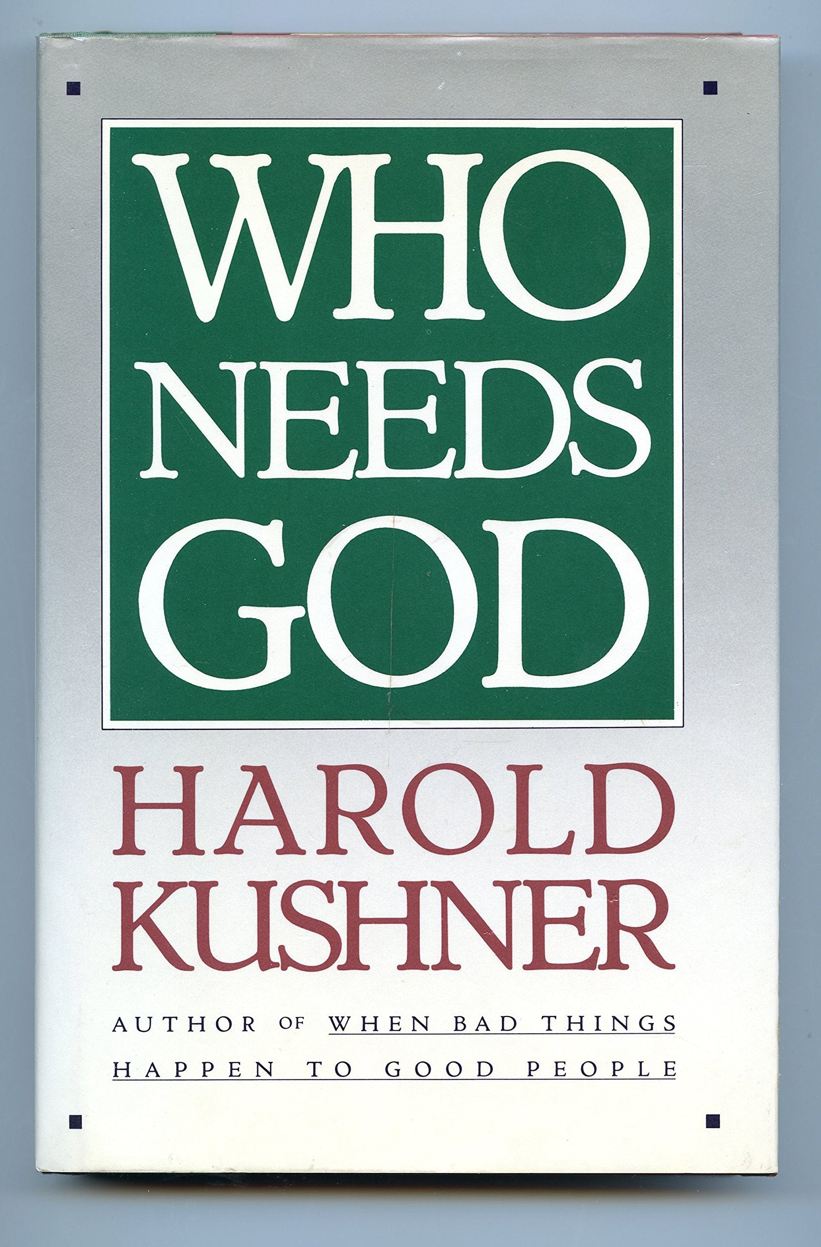 Who Needs God,New