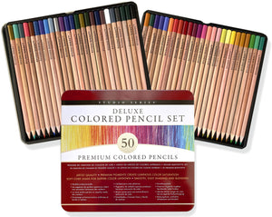 Studio Series Deluxe Colored Pencil Set (Set of 50),Used