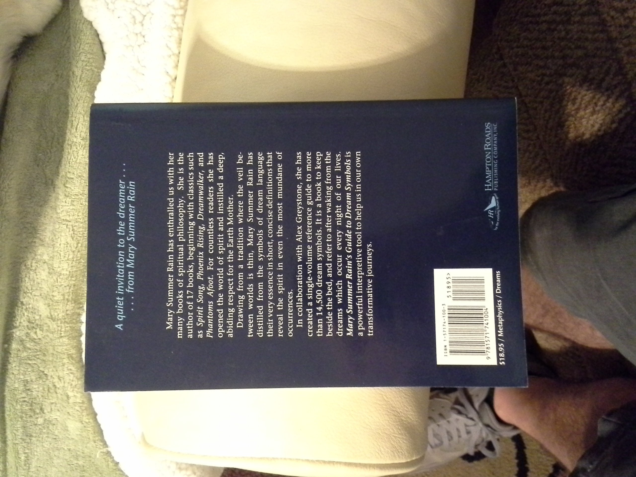 Mary Summer Rain's Guide to Dream Symbols,Used